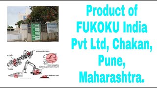 Product of FUKOKU India Pvt Ltd Chakan Pune Maharashtra [upl. by Arreit]