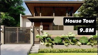 House Tour 200sqm House And Lot 3BR In Lagro Subdivision Regalado Avenue Quezon City [upl. by Gosser]