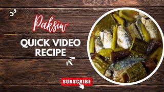 QUICK VIDEO RECIPE PAKSIW NA GG paksiw quickrecipe cookwithshiella [upl. by Zweig105]