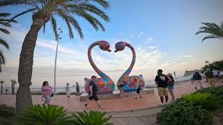 Skateboarding on Poniente Beach in Benidorm [upl. by Eednas]