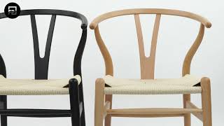 Premium Wishbone Chair  Inspired by Hans J Wegner [upl. by Anyrtak]