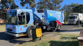 Blacktown Garbage Trucks 647 606 632 628 [upl. by Marela749]