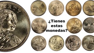 Moneda Dollar Sacagawea Ediciones Nativo Americanas Algunas pueden valer hasta 2000 Dolares [upl. by Herold]