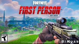 Fortnite FIRST PERSON Is Here [upl. by Medeah738]