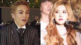 KIdols Celebrities Reaction to ROSÉ BLACKPINK [upl. by Eberto724]