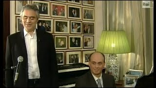 Andrea Bocelli  G Puccini Sole e amore  Marco Podestà pianoforte [upl. by Anoj]