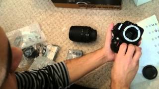 Unboxing Nikon D5300 with 18140mm VR lens [upl. by Stavros64]