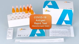 ALLTEST COVID 19 Antigen Rapid Test （Nasopharyngeal Swab） [upl. by Adnar]