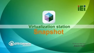 Virtualization station4 Snapshot amp Backup VM  IEI QTSgateway [upl. by Jemima]