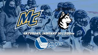 WIH Merrimack College Womens Hockey Highlights vs Northeastern 13021 [upl. by Mandle]