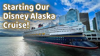 First Disney Cruise in Alaska Aboard the Disney Wonder [upl. by Oirogerg]