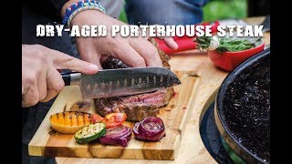 DryAged Porterhouse steak met gegrilde groente  FireampFood TV [upl. by Nehgem]