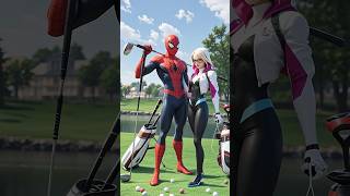 Evolution Of Avengers  Spiderman vs Spidergwen avengers spiderman shorts [upl. by Dnalyag]