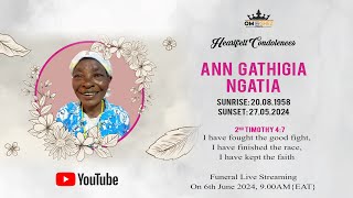 Fare Thee Well Ann Gathigia Ngatia [upl. by Aznaed87]