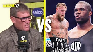 quotI THINK ITS RIDICULOUSquot Simon Jordan SLAMS The Idea Of Jake Paul Fighting Daniel Dubois [upl. by Wahl]