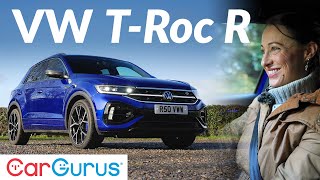 Facelifted Volkswagen TRoc R VWs most affordable sporty SUV [upl. by Tila]