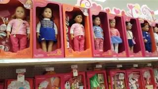 Our Generation Dolls and Accessories Tour at Target LOVE THESE [upl. by Steffy]