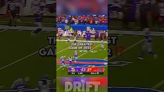 Bills Vs Vikings 2022 Recap 🍿👀  One of the Greatest Games in Recent History shorts [upl. by Meghan]