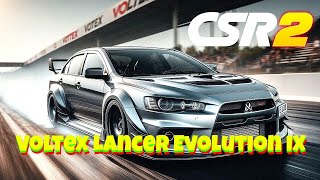 CSR2  Voltex Lancer Evolution IX  Best Tune amp Shift Pattern [upl. by Virge391]