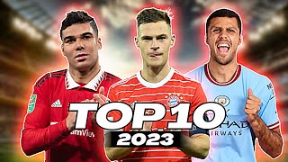 Top 10 Defensive Midfielders 2023  HD [upl. by Enilegna]