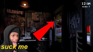 CHICA WANT DA MEAT  Revisiting Five Nights At Freddys Part 2 [upl. by Chaworth749]