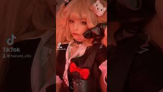 TikTok harumic0s IGInsta harumic0splay cosplaycosplayerjunkoenoshimadanganronpa [upl. by Rramal]