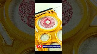 Spirograph 💫  design ruler  satisfying art shorts youtubeshorts spirograph [upl. by Ottavia320]