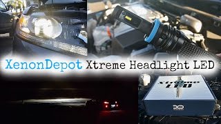 XenonDepot XTREME LED Headlight Kit [upl. by Sidnak]