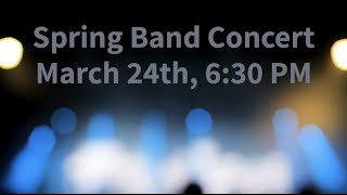 Tahoma High School Spring Band Concert [upl. by Yurt]