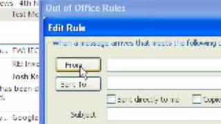 Microsoft Outlook 2007  Setting your Out of Office [upl. by Isia]