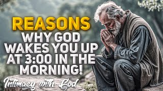 This Why God Wakes You up at 300 in The Morning Christian Motivation [upl. by Elconin]