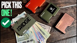 BEST Hard Case EDC Wallet REVIEW Ridge vs Axwell Quality or Quantity [upl. by Haleak]