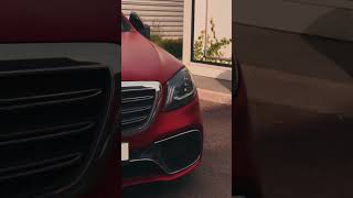 Red Mercedes Benz Sclass shorts car [upl. by Ahsir]