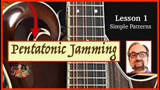 Pentatonic Jamming On Mandolin–Lesson 1 [upl. by Tse]