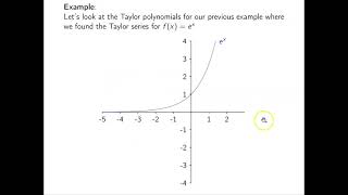 Ch 1310 Taylor Series [upl. by Adnaram410]