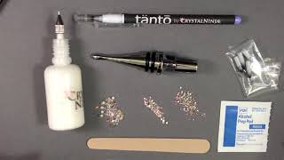 Tanto Rhinestone Pick up tool from CrystalNinja [upl. by Earised295]