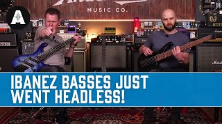 NEW Ibanez EHB Basses  Striking Headless Designs With Advanced Playability [upl. by Merideth560]