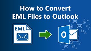 How to Convert EMLX to Outlook PST or EML to PST [upl. by Donelle211]