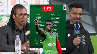 Voici la liste de Aliou Cissé Sénégal face Soudan et Togo Sofiane Diop humilié [upl. by Lrac]