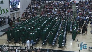 Faribault High School Commencement 2024 [upl. by Ilenna746]