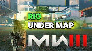 MW3 Glitch Under Rio in Modern Warfare 3 You NEED to See [upl. by Aliehs]