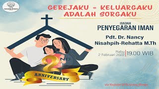 IBADAH PENYEGARAN IMAN HUT KEDUA GPIB JEMAAT JURANG MANGU [upl. by Akamahs255]