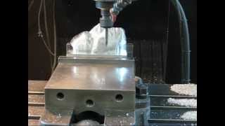 CNC Cutting a Face [upl. by Lah]