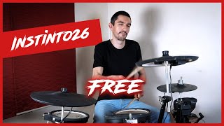 INSTINTO26  Free Gui Drum Cover [upl. by Mavra707]