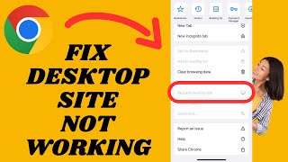 Fix Chrome Desktop Site Not Working On iPhone  Simple tutorial [upl. by Eugatnom]