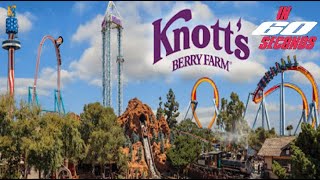 🍇 Knotts Berry Farm In 60 Seconds 🎢 [upl. by Mcevoy]