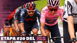 Un espectacular Egan Bernal acaricia el título del Giro de Italia 2021  El Espectador [upl. by Aihpos]