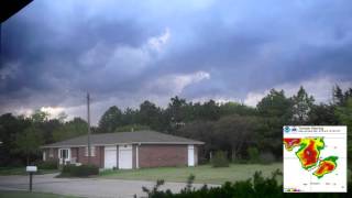 Tornado Warned Storm Timelapse Smith County Kansas 4262016 [upl. by Milicent]