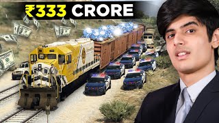 ₹333 CRORE GOLD ROBBERY HINDI DUBBED  GTA 5 GAMEPLAY PART 6 [upl. by Warden634]