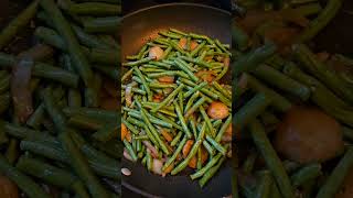 Adobong Sitaw with Shrimp Balls String Beans Stir Fry Adobo [upl. by Lerraf]